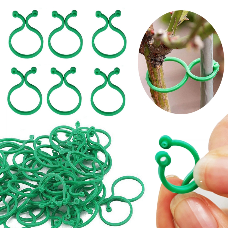 Gardening Tools Hoe - S/L Garden Vine Strapping Clips Plant