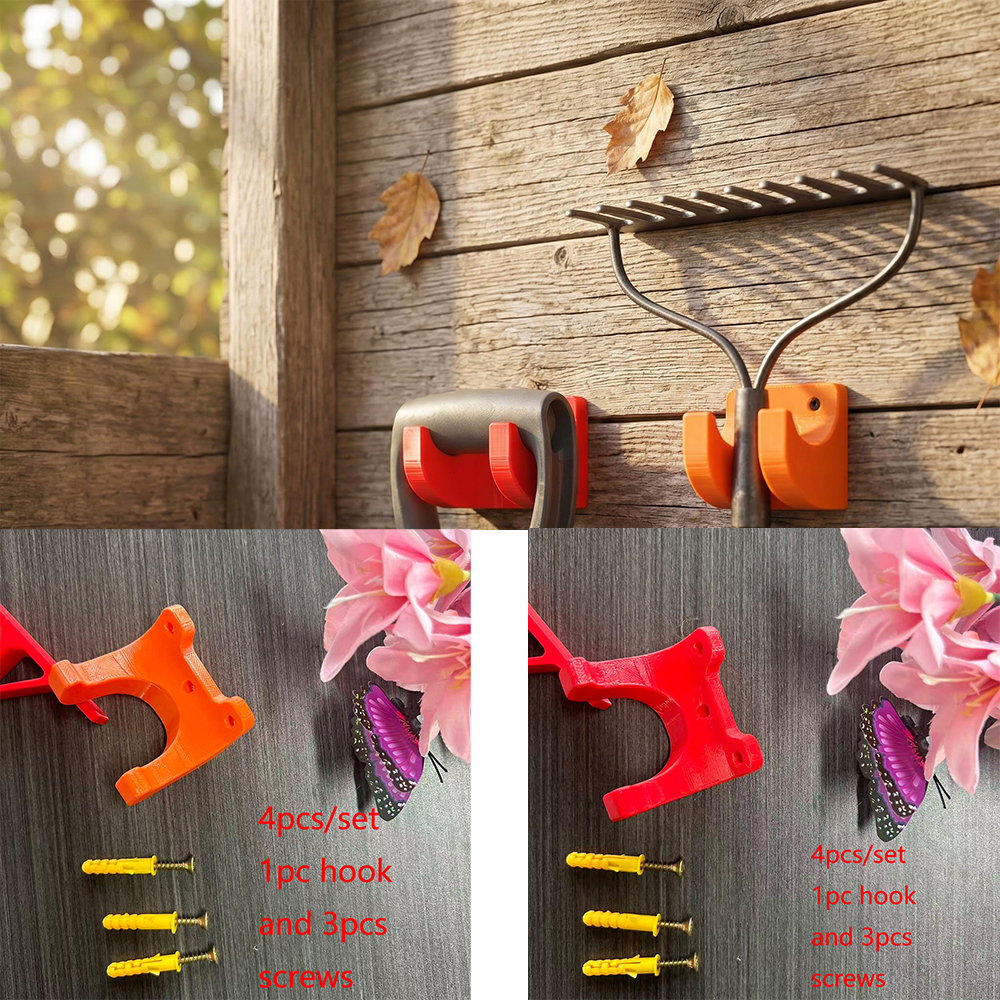 Gardening Tools Screwfix - 4-Pack (Includes 1 Hook and 3