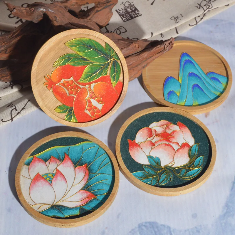 Gardening Tools Diy - DIY Cloisonne Kit Flower Mountain River