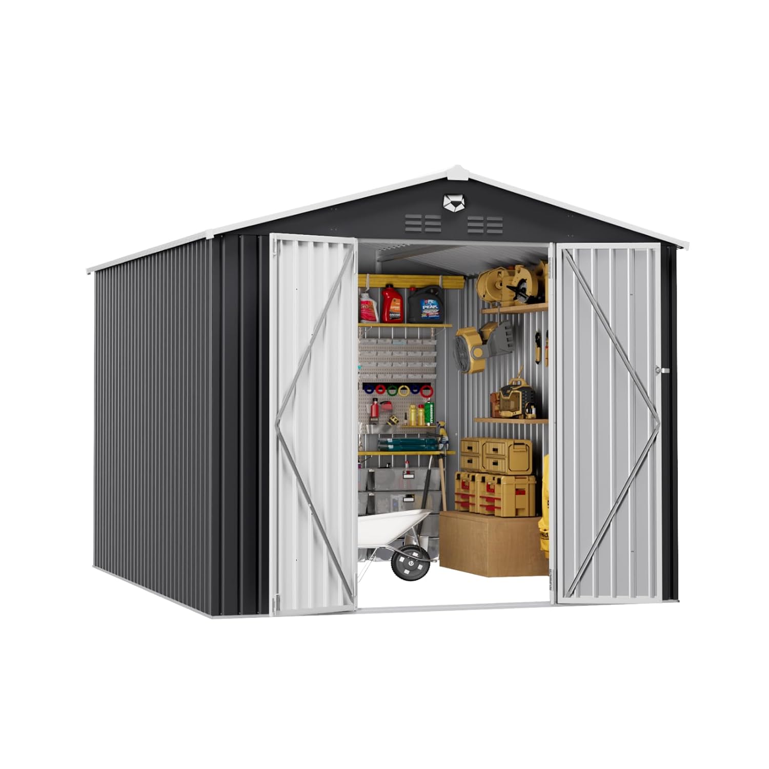 10x12 FT Metal Outdoor Storage - Gardening Tools Gifts review and price
