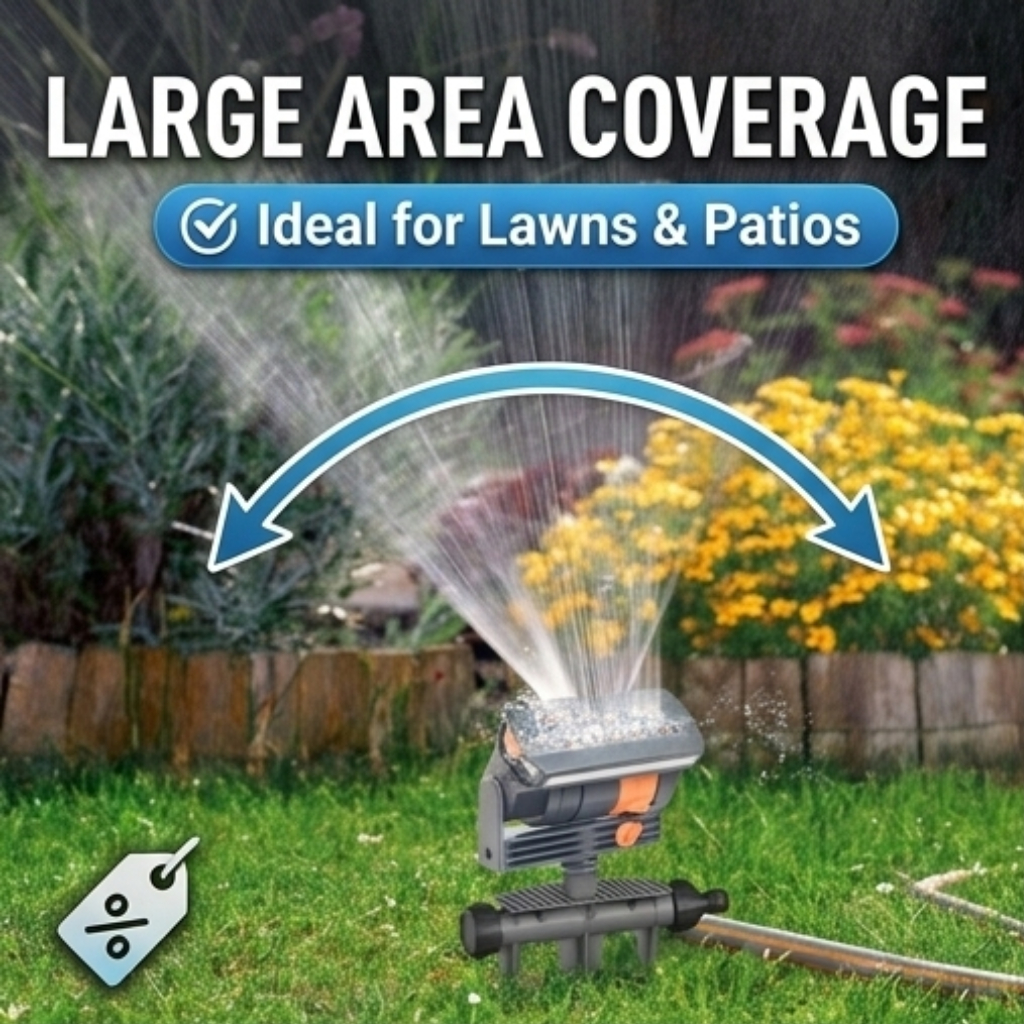 Automatic Oscillating Sprinkle - Gardening Tools Diy review and price