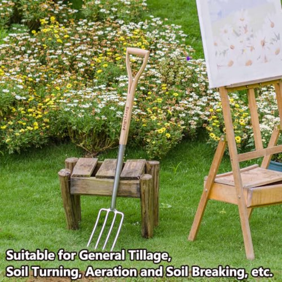 BerryandBird Garden Digging Fo - Spade Digging Fork review and price