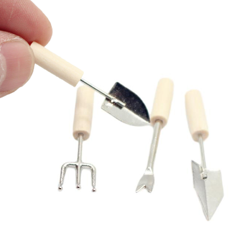 1:12 Dollhouse Miniature Garde - Gardening Tools Hoe review and price