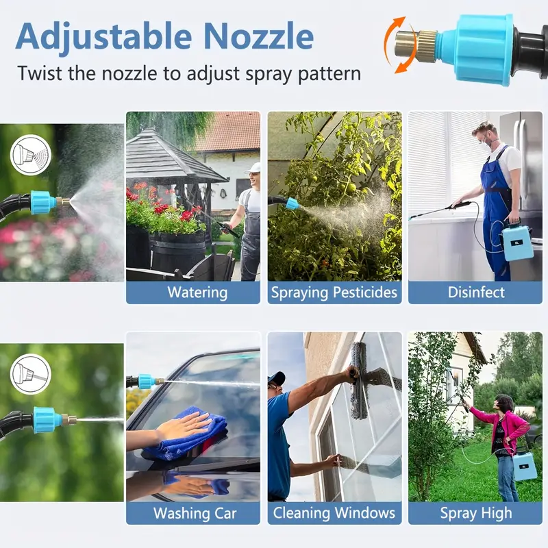 5L/8L USB Rechargeable Electri - Gardening Tools Diy review and price