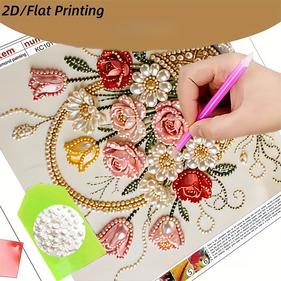 1 set, new DIY pearl painting, - Gardening Tools Diy review and price