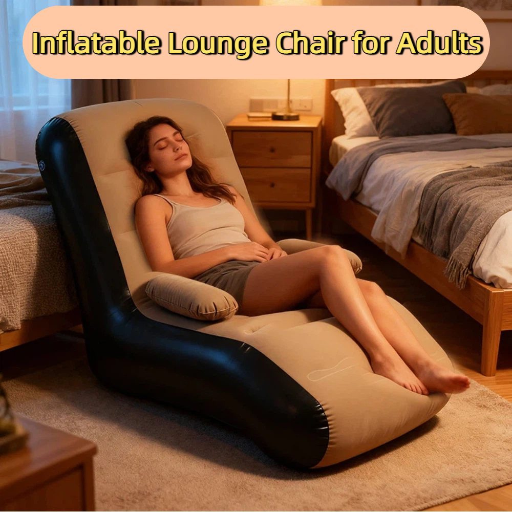 Inflatable Lounger Sofa with S - Grow Bags review and price