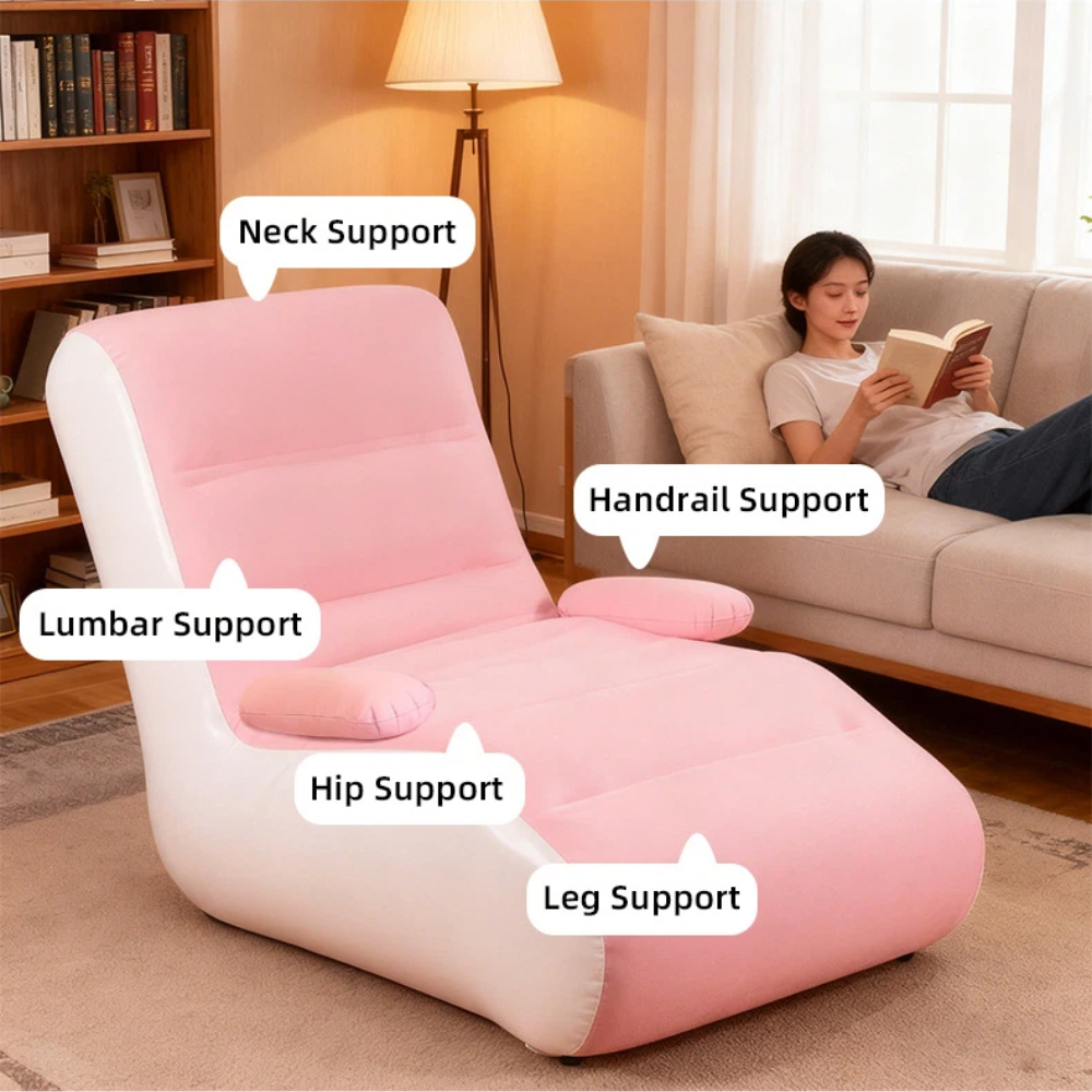 Inflatable Lounger Sofa with S - Grow Bags review and price