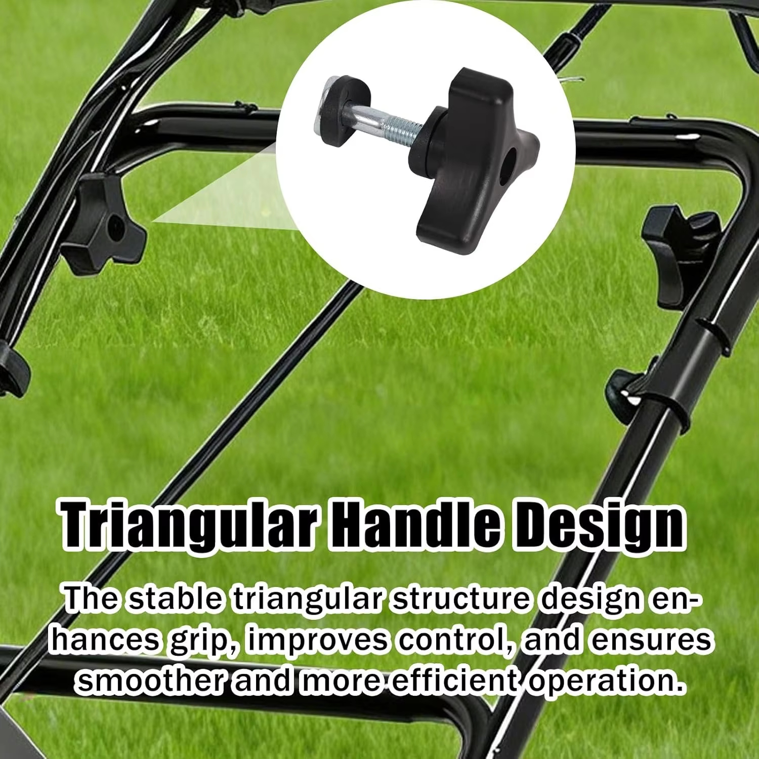 1/10Set Triangle Lawn Mower Ha - Gardening Tools Screwfix review and price