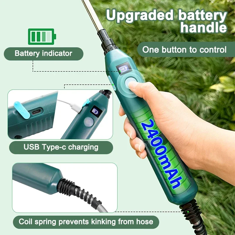 2400mAh Electric Garden Spraye - Gardening Tools Lowes review and price