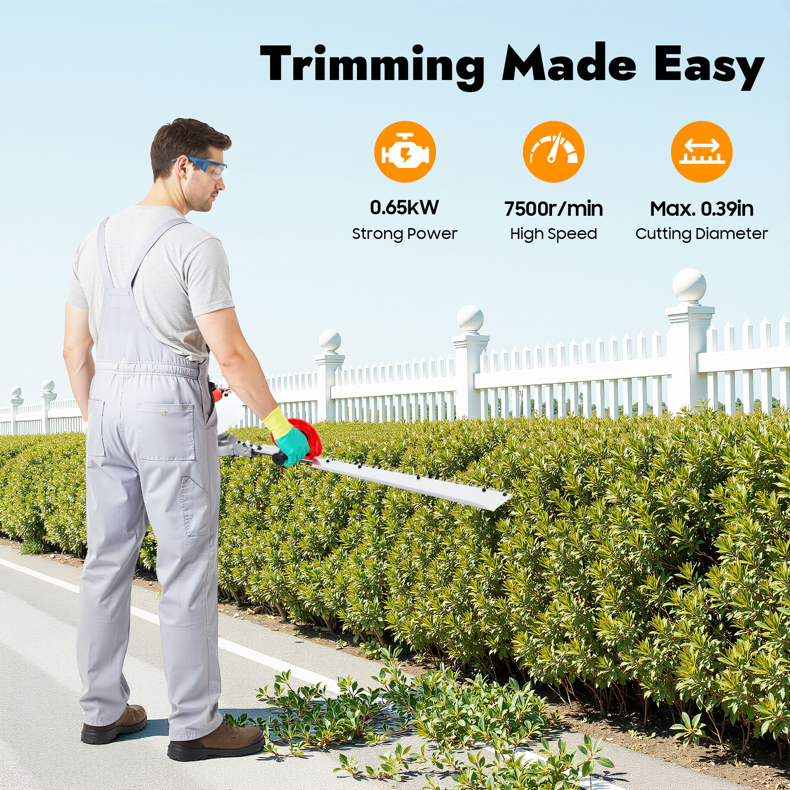 Hedge Trimmer, 22.5cc Single E - Gardening Tools Lowes review and price