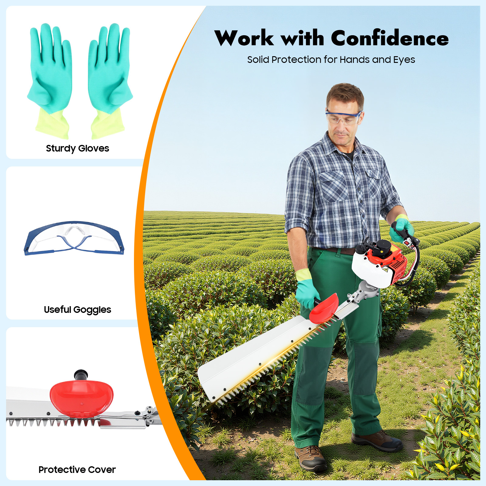 Hedge Trimmer, 22.5cc Single E - Gardening Tools Lowes review and price