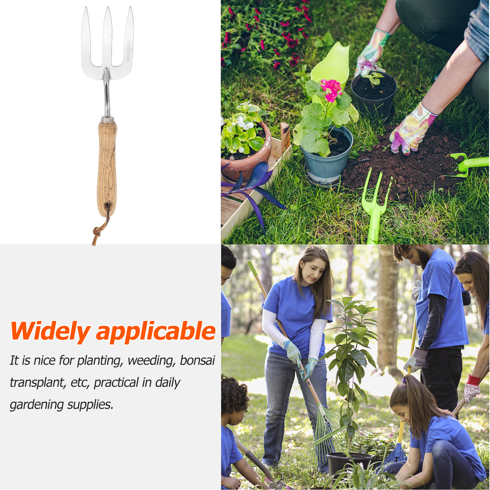 Gardening Shovel Stainless Ste - Spade Digging Fork review and price